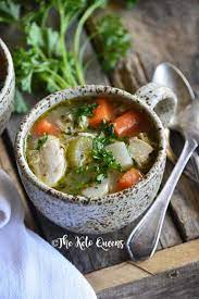 The Best Leftover Chicken Bone Broth Soup Recipe Lowcarb Recipe Bone Broth Soup Recipes Bone Broth Soup Soup Recipes