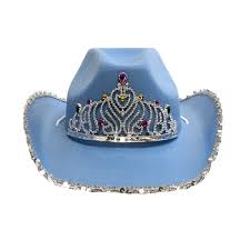 Maybe you would like to learn more about one of these? Novelty Blue Cowgirl Hat Sequin Tiara Women Girl Cowboy Bachelorette Party Accessory Walmart Com Walmart Com