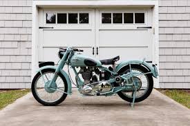 Image result for Light Blue 1952 Motorcycle
