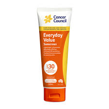 When using a sunscreen for the first time, test on a small section of skin first. Everyday Sunscreen Spf30 Cancer Council Shop