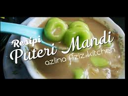 Resep kue putri mandi kue tradisional kue putri mandi ubi ungu. Resipi Puteri Mandi Versi Ibu Trending Youtube