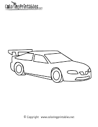 Whether you're buying a new car or repainting an older vehicle, you may be stumped on the right color paint to order or select. Racing Car Coloring Page A Free Sports Coloring Printable