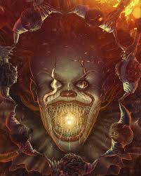 The Deadlights Horror Artwork Horror Art Clown Horror