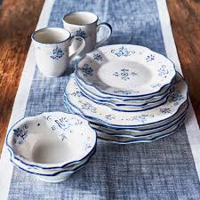 La Maison Francaise 16 Piece Dinnerware Set Sur La Table Dinnerware Farm Kitchen Inspiration Dinnerware Set