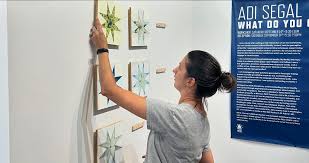 Starting today, you can visit our gallery and check out the new art show by Adi  Segal @adisegalart Her work centers around cultural identity, context, and  the perception of identity. Exploring generational