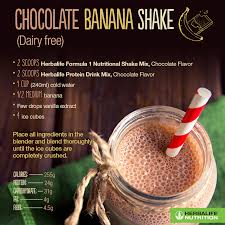 Chocolate Banana Shake Herbalife Shake Recipes Herbalife Recipes Chocolate Herbalife Shakes