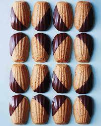 Chocolate Dipped Bear Paws Recipe Recipe Madeleine Recipe Madeline Cookies Chocolate Dipped