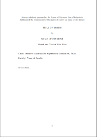 Yes, we thesis free download pdf malaysia ukm have a pool of multiple homework helpers who have done masters in a specific degree. Https Inspem Upm Edu My Dokumen 10065 User Guide For Upm Thesis Template Pdf