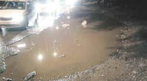 Delhi: Repair Work On, But Problem Of Potholes And Waterlogged Roads Goes  Deeper | Delhi News - The Indian Express