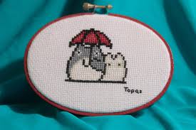 Free totoro patterns cross stitch. Totoro Cross Stitch View 1 By Misstopaz On Deviantart