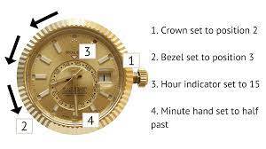 How To Set The Rolex Sky Dweller Annual Calendar 2 Timezones All The Latest News From Global Watch Shop