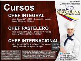 Actualmente la alta cocina engloba todos esos restaurantes dedicados a elaborar platos con mucho gusto, primando la calidad de los ingredientes y presentaciones atractivas. Escuela Alta Cocina M A C Facebook