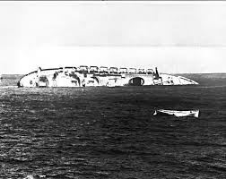 andrea doria, cruise ship is sinking