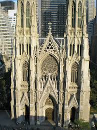 Charles connick created the rose window. St Patrick S Cathedral New York