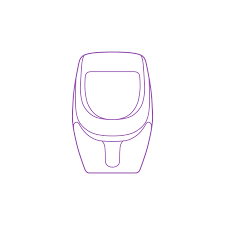 Add hands free operation to your existing toilet and urinal flushometers to increase cleanliness, decrease maintenance costs, and save water. Urinals Dimensions Drawings Dimensions Com