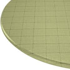 The oval/oblong size fits tables up to 42 wide x 68 long. Elastic Outdoor Tablecloth Miles Kimball