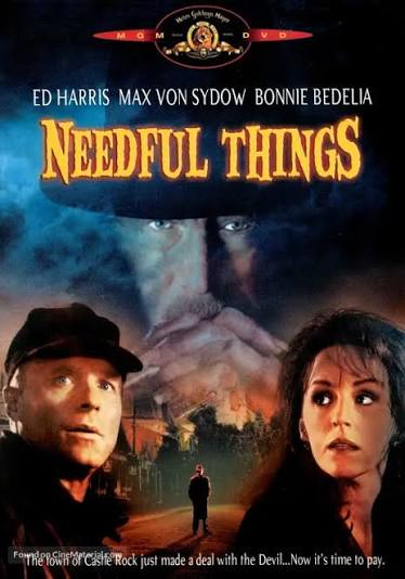 Needful Things (1993) dvd movie cover