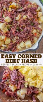 Put 2 thickly sliced celery sticks, 1 chopped onion, 2 chunkily sliced carrots, 5 bay leaves and 1 whole thyme sprig in a flameproof casserole dish with 1 tbsp vegetable oil and 1 tbsp butter. Corned Beef Hash Dinner Then Dessert