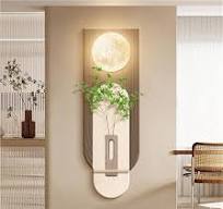 Amazon.com: VHBVDFC Modern LED Sandstone Wall Art, Three ...