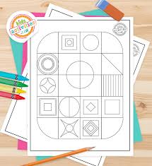The geometric coloring pages are sure to be a hit with your child if they love experimenting with shapes and sizes. Engaging Best Fascinating Geometric Coloring Pages Kids Activities Blog