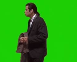 ► daha çok video gelmesini istiyorsanız 5 like atmanız yeterlidir. Confused John Travolta Template Green Screen Animated Gif