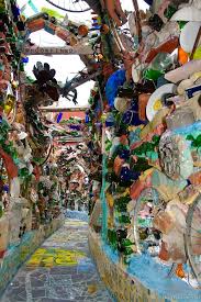 Just Cool Adventure In Design Magic Garden Mosaic Madness Philadelphia Magic Gardens Art Mosaic Art