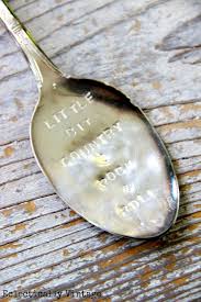 How To Stamp Silverware Tutorial Metal Stamping Metal Stamping Projects Metal Stamping Diy