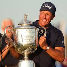 Mickelson shares lead in pga championship. Phil Mickelson Makes History At The Pga Championship The Ringer