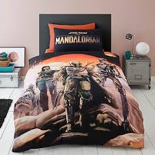 Maybe you would like to learn more about one of these? Star Wars Mandalorian 100 Cotton Duvet Cover And Pillowcase Set Dunelm