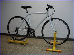 A dedicated bike, set up just for you, with a big hd screen to stream the instructor, and the rest of the class, right into your workout space. Diy Stationary Bike Stand Off 79 Medpharmres Com