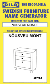 Nom meuble ikea imprononçable : Generateur De Nom De Meuble Ikea Nouveau Monde