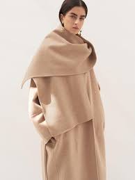 I'm somewhat aware that a tan camel hair jacket is a classic staple.but i've not tried one before. Camel Hair Muffler Coat Hand Made Beige W Concept