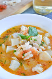 Catalan Style Fish Soup Glutenfree Soup Fish Lowcarb Seafood Soup Soup Recipes How To Cook Fish