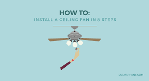 how to install a ceiling fan a step by step installation