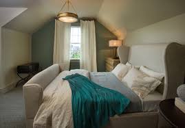 Nailhead selection by photo sample. French Wing Upholstered Bed Transitional Bedroom Restoration Hardware Blue Sage Rh Homes
