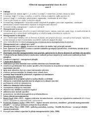 Obiectul Managementului Clasei De Elevi