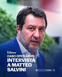 Open Arms, il commento di Matteo Salvini.