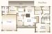 3 Bedroom Log Cabin Plan