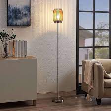 Découvrez un large choix de meubles, canapés et déco design made.com. Lampadaire Salon Industriel Abat Jour Bois Mon Luminaire Industriel