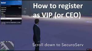 Exit the menu, pull up your phone screen, and select internet. Gta 5 How To Register As A Vip Or Ceo In Grand Theft Auto Online