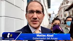 Renunció Andrés Vicuña a la Intendencia de Policía del Azuay, las causas  las explicó el Gobernador del Azuay, Matías Abad, quien negó que él también  haya renunciado y aseguró que no será candidato en ...