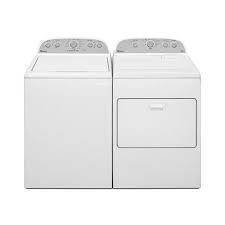 Shop Whirlpool Wtw5000dw Ywed49stbw Washer And Dryer Set At Lowe 39 S Canada Find Our Selection Of Whirlpool Washer And Dryer Laundry Pair Whirlpool Washer