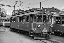 Rhb Abe4 4 32 Train Locomotive Railway