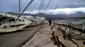 The earthquake with 5.8 magnitude occurred at 3:55 pm, with the epicenter located near the town of lixouri. Kefalonia Hit By Second Earthquake In A Week World News Sky News