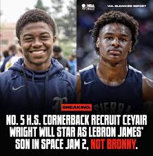 We did not find results for: Nba Buzz Breaking Bronny James Will Not Be In Space Jam Facebook