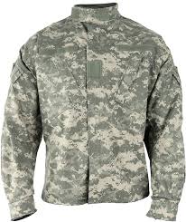 Army Combat Uniform Acu Jacket Size Chart 0 00 Burns