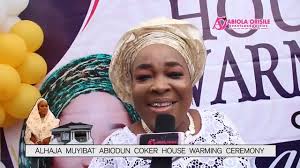 Alhaja Muyibat Abiodun Coker is a very good woman with a heart of gold,she  as started well, and she will end well in life * * * Successful bizwoman,  Alhaja Muyibat Abiodun Coker @ empathy232 Opens ...