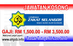 Jawatan kosong mais (majlis selangor zakat) bertujuan bagi anda yang ingin memohon pekerjaan di sektor diraja atau ingin bekerja dalam bidang kerja 1. Jawatan Kosong Lembaga Zakat Selangor 30 November 2017 Jawatan Kosong Kerajaan Swasta Terkini Malaysia 2021 2022
