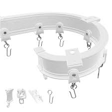 Ceiling track room divider kits come with everything needed to create and separate space in minutes. Urbanred Flexible Bendable Ceiling Curtain Track 5 Meters 16 4ft Ceiling Track Ceiling Mount For Curtain Rail With Track Curtain System Rv Curtain Track Room Divider Ceiling Track For Curtains Buy Online In