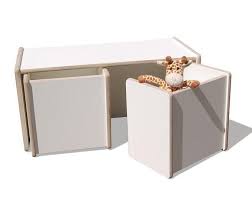 1 Turning Table 2 Reversible Stool Maxi 2mount Nature Mit Bildern Kindertisch Kindertisch Und Stuhle Hocker